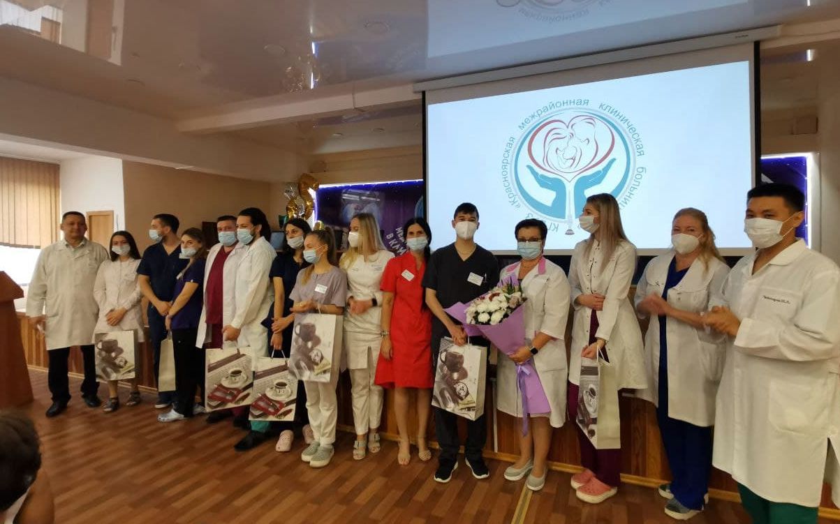 Коллектив больницы на Кутузова пополнился 8 молодыми специалистами