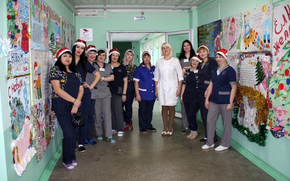 Новогоднее настроение в «Красноярской межрайонной клинической больнице №4»