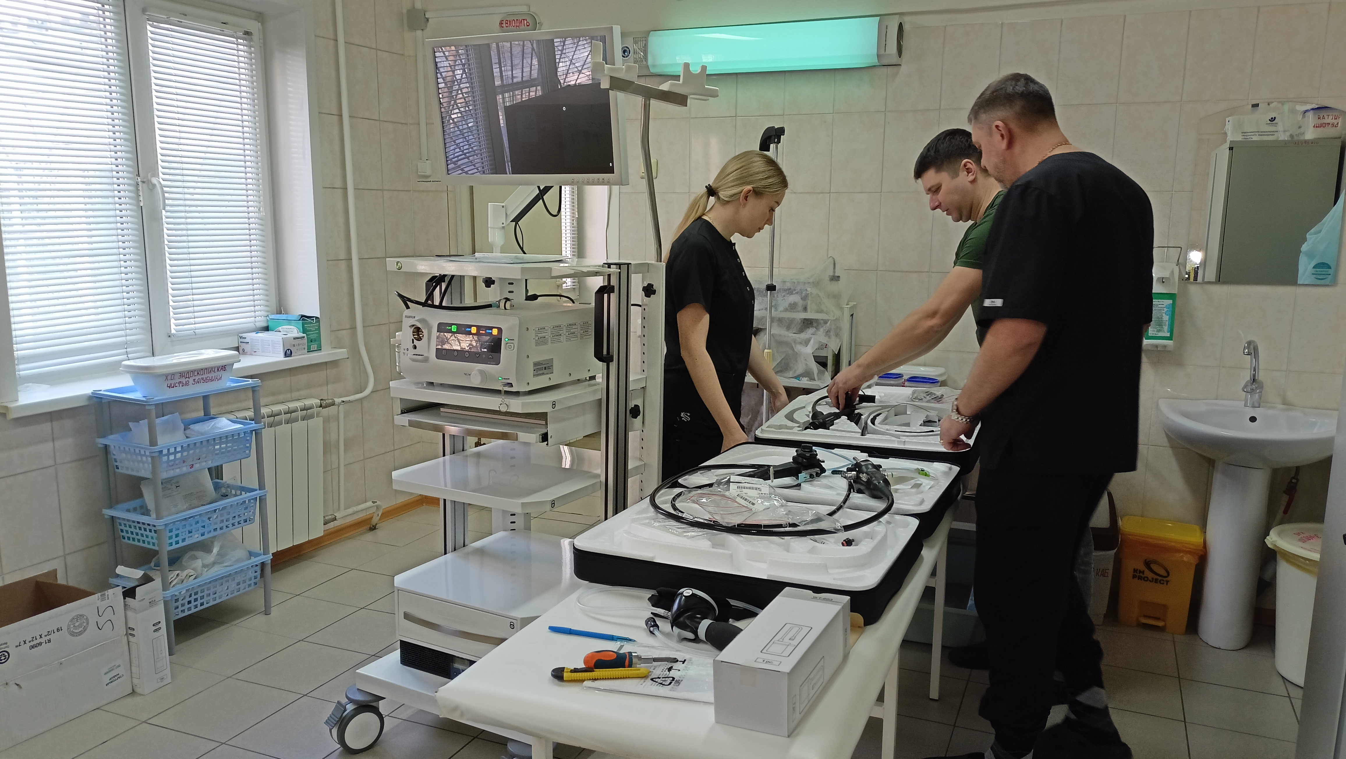 В Больнице на Кутузова продолжают обновлять оборудование