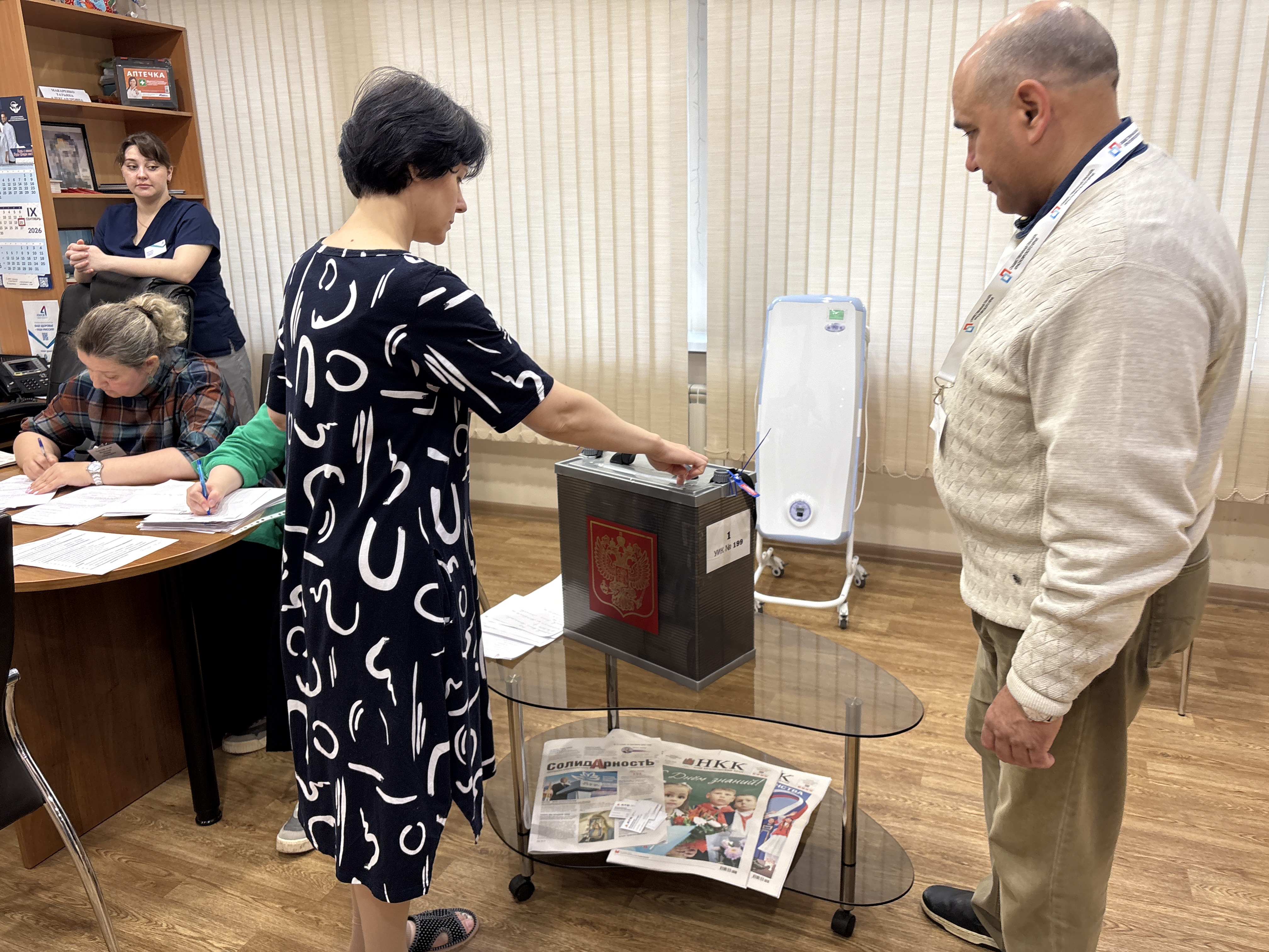 Пациенты Больницы на Кутузова голосуют