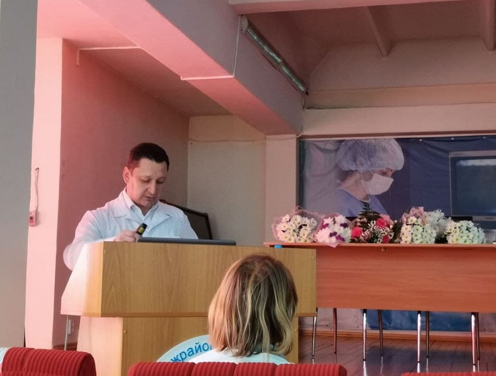 В КГБУЗ «Красноярская межрайонная клиническая больница N4» состоялась отчетная конференция по результатам работы за 2021 год 