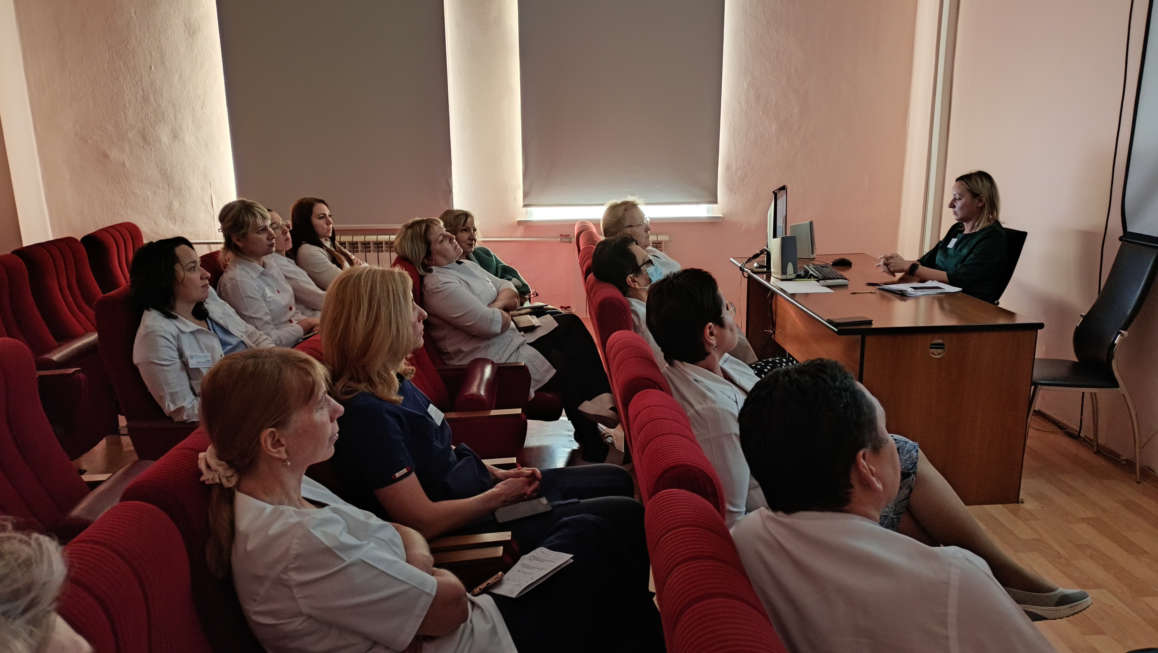 Вчера с годовыми отчётами выступили отделения амбулаторно-поликлинической сети Больницы на Кутузова