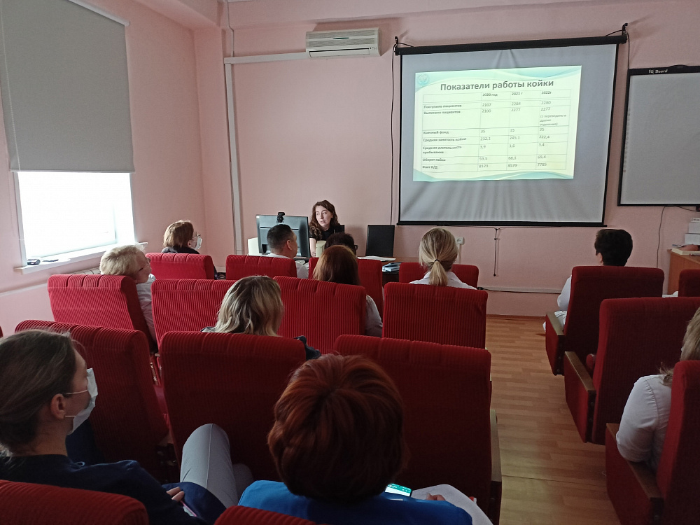 Заведующие отделениями Красноярской межрайонной клинической больницы №4 представляют итоги работы в 2022 году. 