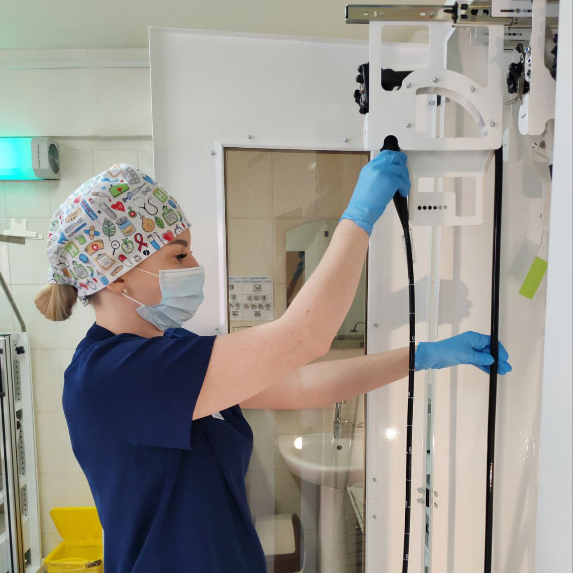 В эндоскопический кабинет КМКБ № 4 поступил ещё один видеогастроскоп